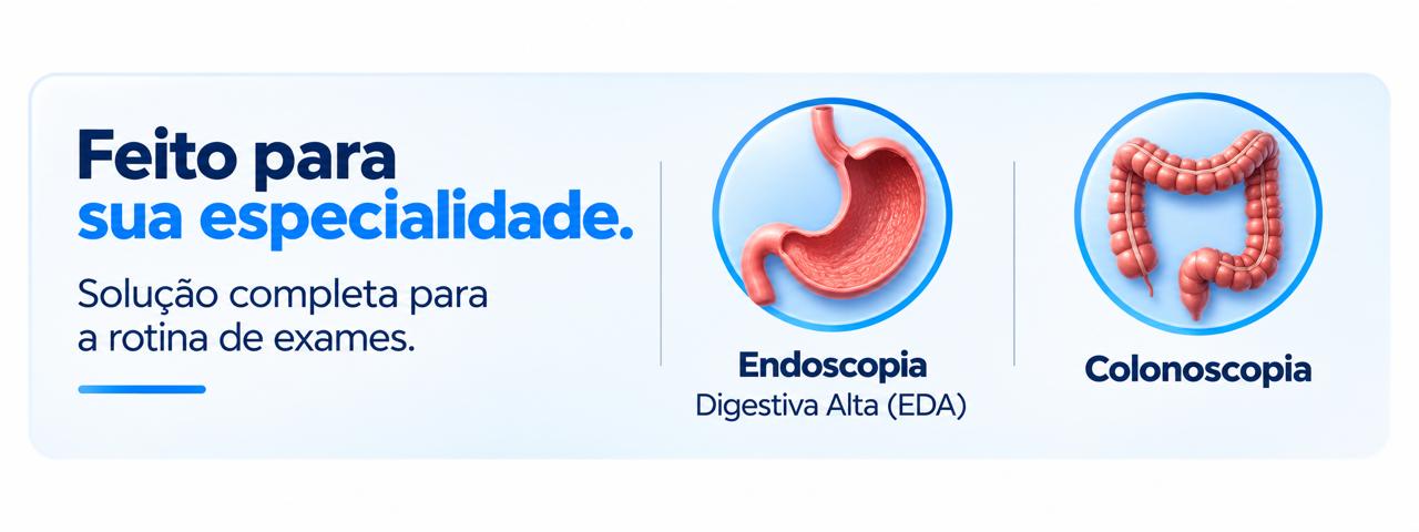 GO CAPTURE para Endoscopia e Colonoscopia